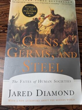 Guns, Germs, and Steel Jared Diamond Pulitzer Prize Winner History Paperback